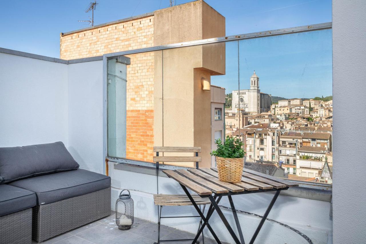 דירות ז'ירונה Flateli Penthouse Jaume I מראה חיצוני תמונה